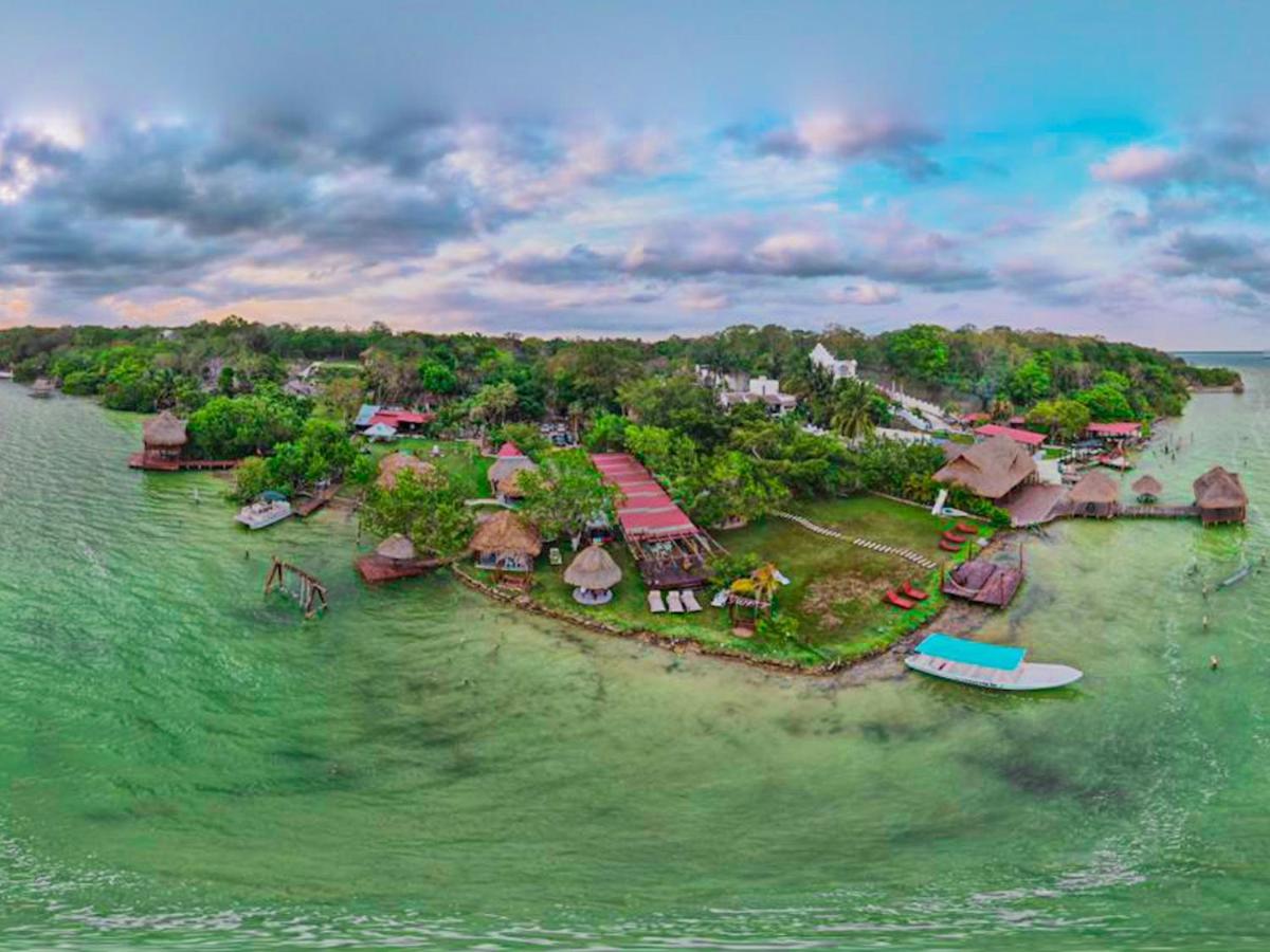 Ecocamping Yaxche Bacalar Exterior foto