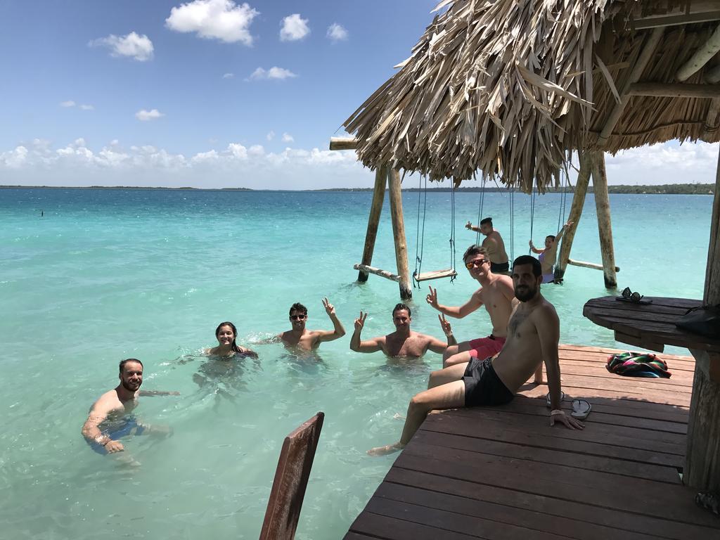 Ecocamping Yaxche Bacalar Exterior foto