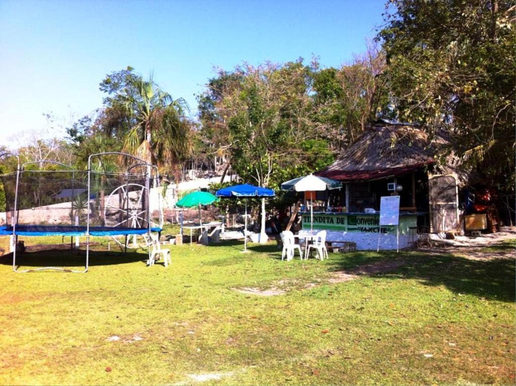 Ecocamping Yaxche Bacalar Exterior foto