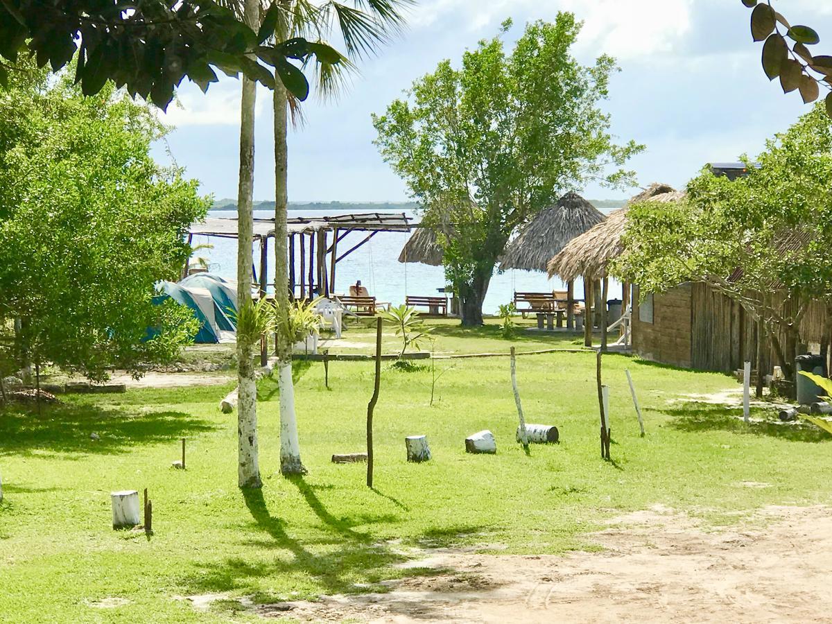 Ecocamping Yaxche Bacalar Exterior foto